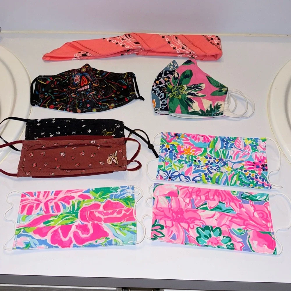 Lilly Pulitzer, Vera Bradley, coach mask